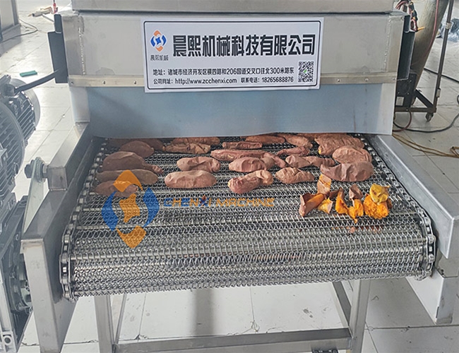烤紅薯生產(chǎn)線(xiàn)使用效果